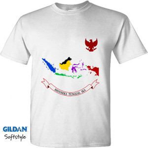 Kaos Baju Pulau Indonesia NKRI 2018