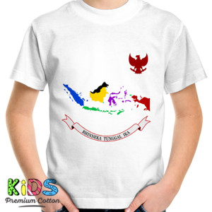 Kaos Baju Pulau Indonesia NKRI 2018