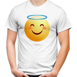 Kaos Smiling Face With Halo