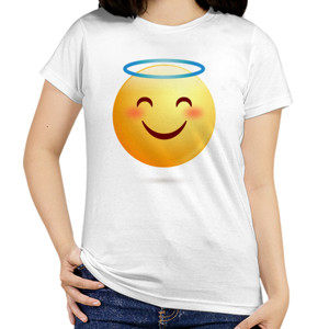 Kaos Smiling Face With Halo