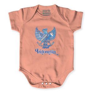Baby Jumper Kaos Garuda Biru Batik