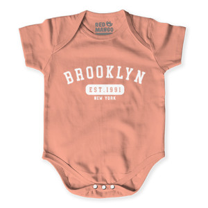 Baby Jumper Brooklyn Est. 1991 New York Black T-Shirt