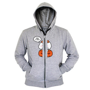 Hoodie Zipper Peek a boo! Udah nggak sabar Halloween ya!