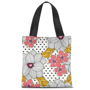 Tas Tote Fullprint Tote Bag