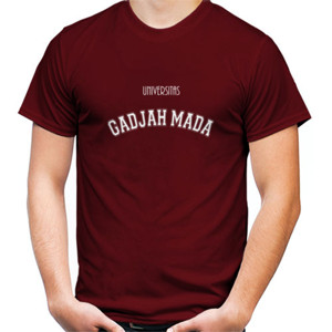 Kaos tshirt pria - kampus Univ. Gadjah Mada