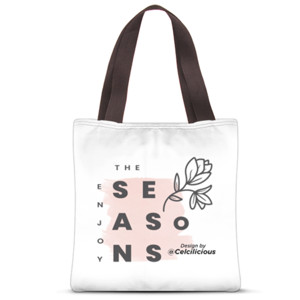 Tas Tote Fullprint Enjoy The Season