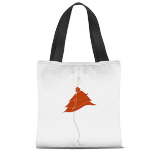 Tas Tote Fullprint Balerina