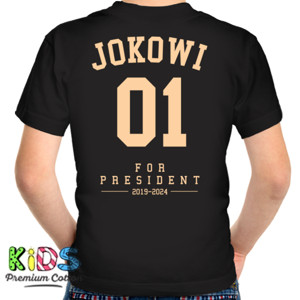 Kaos JOKOWI 01 FOR PRESIDENT
