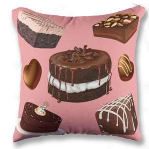 Bantal coklat cake 