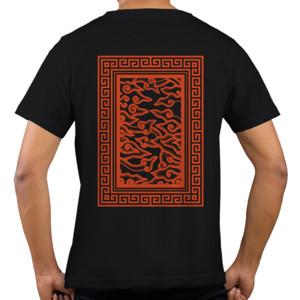 Kaos  BATIK 2TONE 1