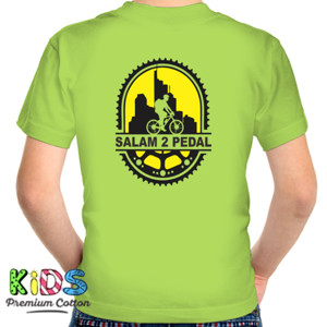 Kaos Kaos Sepeda Komunitas Dua Pedal ( Design Belakang)