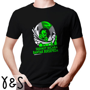 Kaos Kaos Sepeda Sedikit Bicara