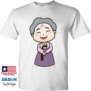 Kaos Korean Cute Grandma