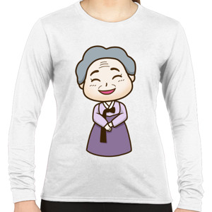 Kaos Korean Cute Grandma