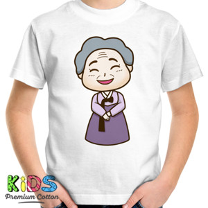 Kaos Korean Cute Grandma