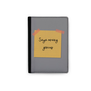 Dompet Passport Saya orang genius