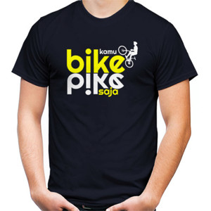 Kaos BIKE BIKE SAJA