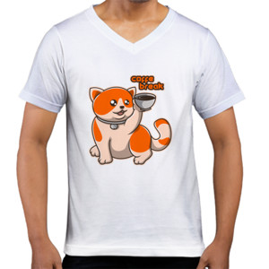 Kaos  Kucing Lucu - Coffebreak