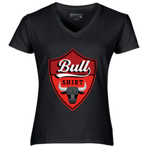 Kaos Bull Shirt Red Olymp Trade