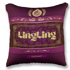 Bantal LINGLING - Bantal Sofa Elegan (Kotak)