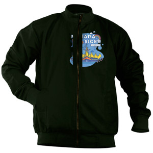 Jaket Bomber Kaos Menara Siger