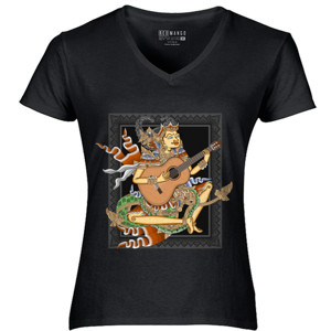 Kaos wayang melody 1 Special edition black