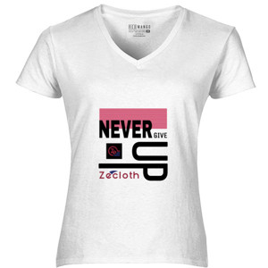 Kaos ZECLOTH - Never Give Up