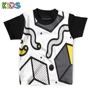 Kaos Anak Full-Print Neo memphis background 24