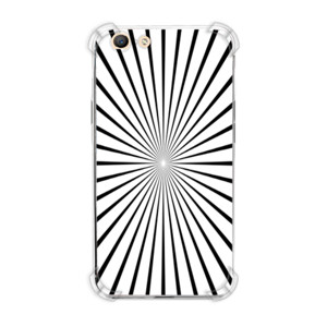 Casing HP Cahaya hitam putih