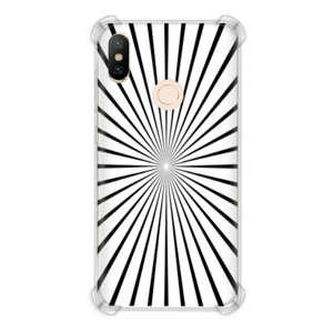 Casing HP Cahaya hitam putih