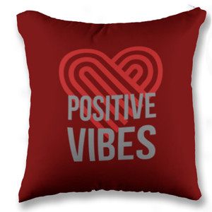 Bantal Positive Vibes