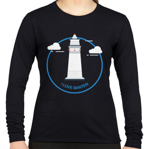 Kaos I Love Banten Premium