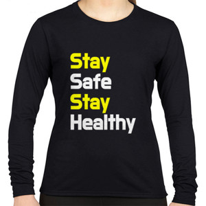 Kaos Stay Safe Stay Heakthy