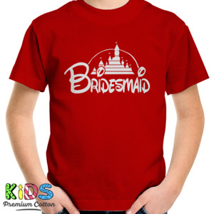 Kaos Bridesmaid Disney Castle