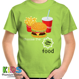 Kaos  Choose The Halal Food Minimo