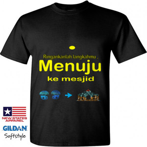 Kaos langkah ke mesjid