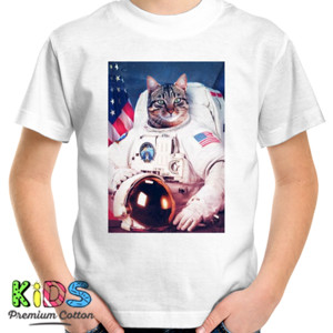 Kaos Kaos Kucing Astronot