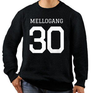 Jaket Sweater Kaos Mellogang Hitam