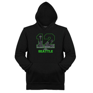 Jaket Hoodie Seattle Football