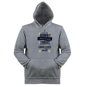 Jaket Hoodie kaos bom