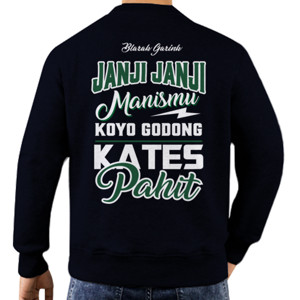 Jaket Sweater kaos pahit