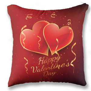 Bantal Red Happy Valentine Days
