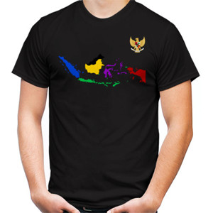 Kaos Kaos Indonesia warna wanita