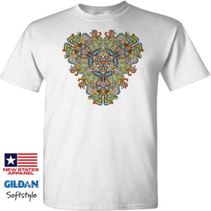 Kaos Kaos Ornamen Harmoni Kehidupan