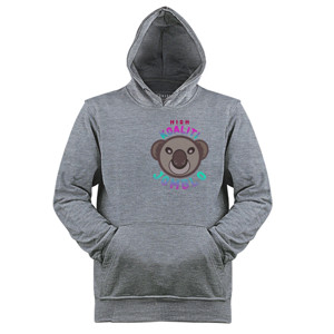Jaket Hoodie Jomblo Lucu Koala High Koaliti Jomblo