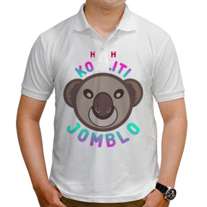 Kaos Polo Jomblo Lucu Koala High Koaliti Jomblo