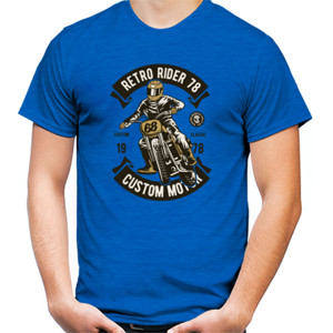Kaos motor retro rider
