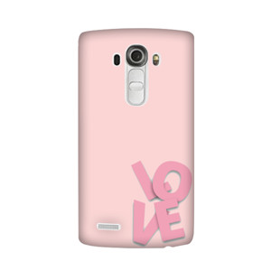 LOVE Pink Pastel Casing HP