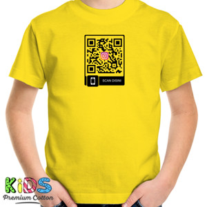 Kaos Kaos QR CODE (Maaf anda kena prank) Bisa custom