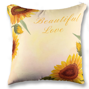 Bantal Sun flowers